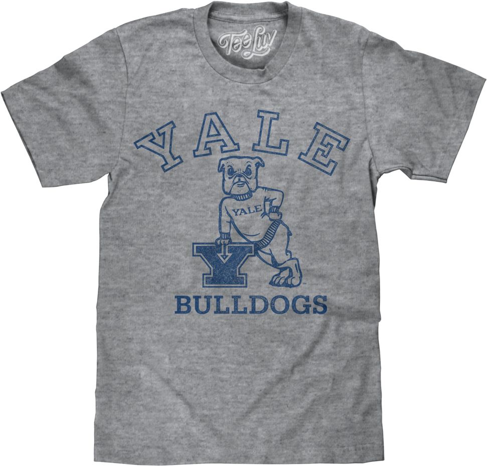 Yale Bulldogs Graphic T Shirt PNG image