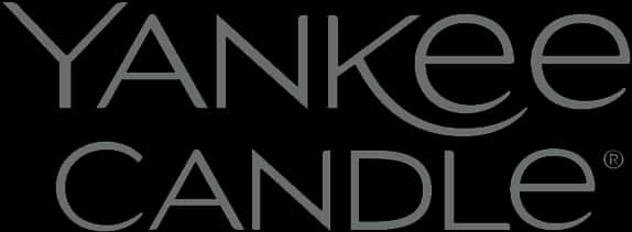 Yankee Candle Logo Black Background PNG image