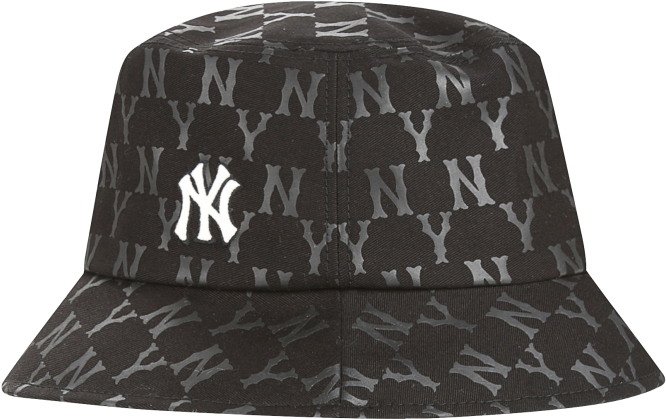 Yankees Camo Bucket Hat PNG image