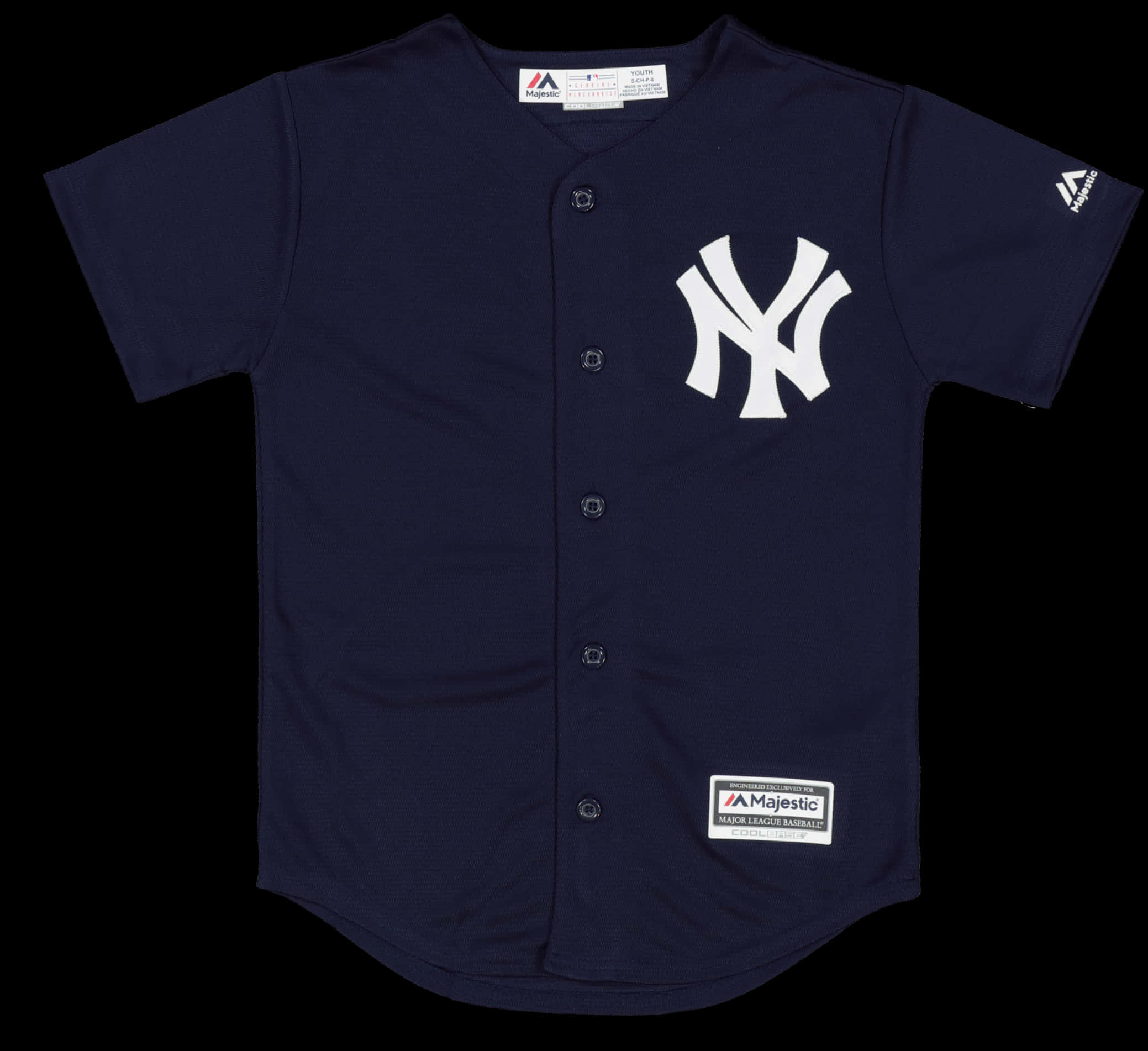 Yankees Logo Baseball Jersey PNG image
