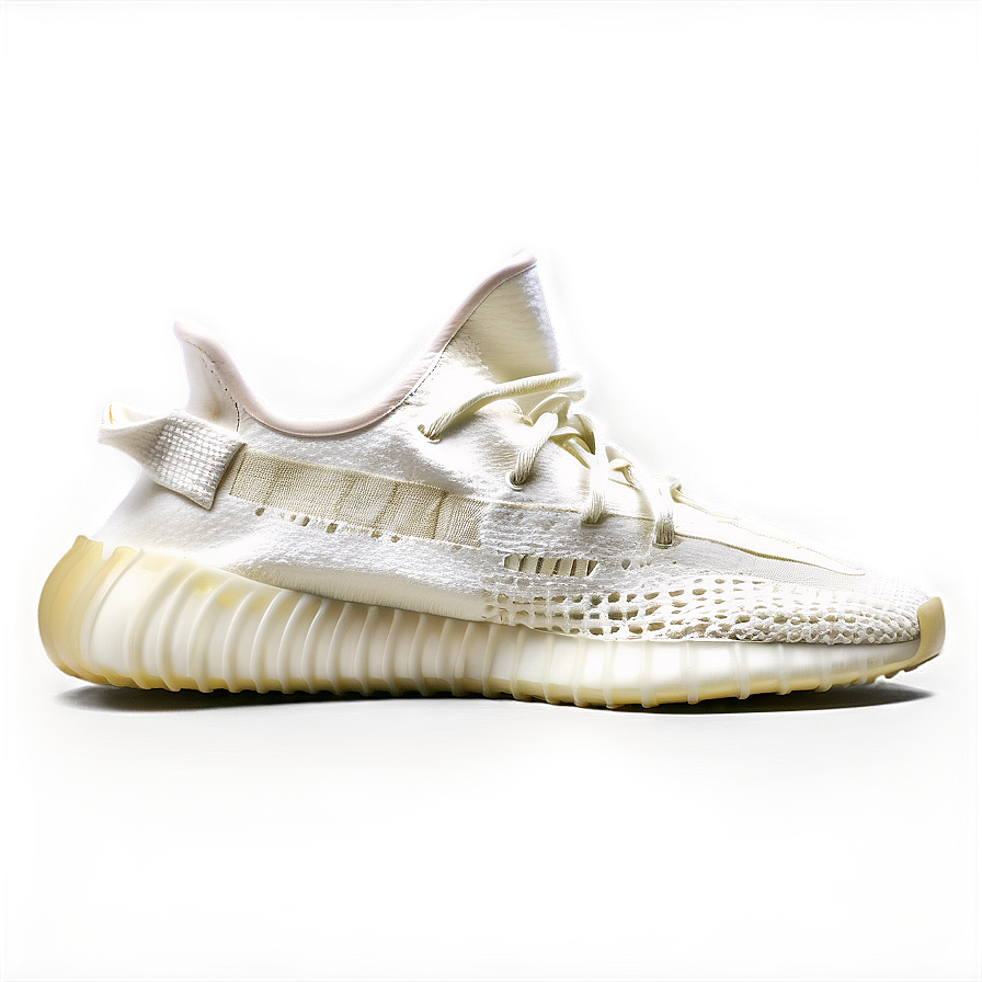 Yeezy Cream Triple White Png Htb14 PNG image