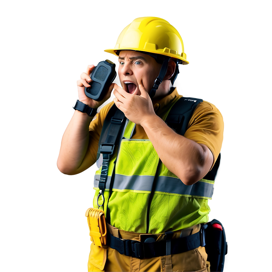 Yelling Through Walkie Talkie Png Qpj57 PNG image