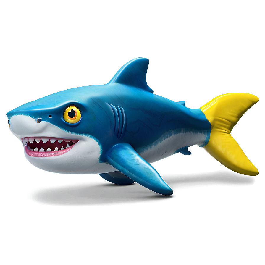 Yellow Baby Shark Character Png 91 PNG image