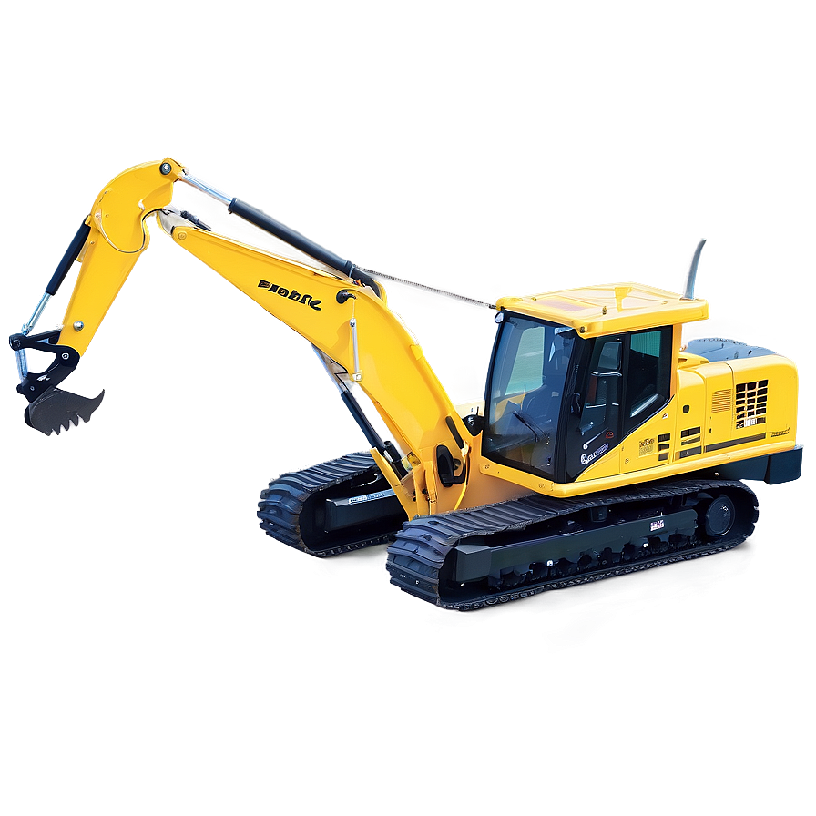 Yellow Backhoe Construction Png 26 PNG image