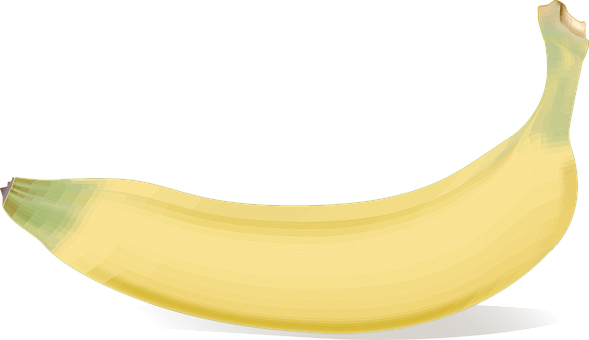 Yellow Banana Black Background PNG image