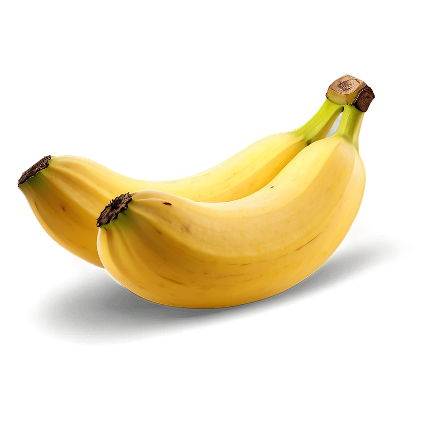 Yellow Banana Illustration Png 05042024 PNG image