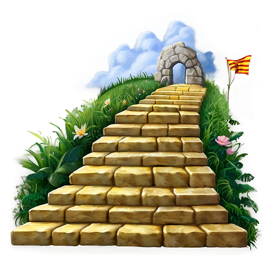 Yellow Brick Road Leading To Adventure Png 51 PNG image