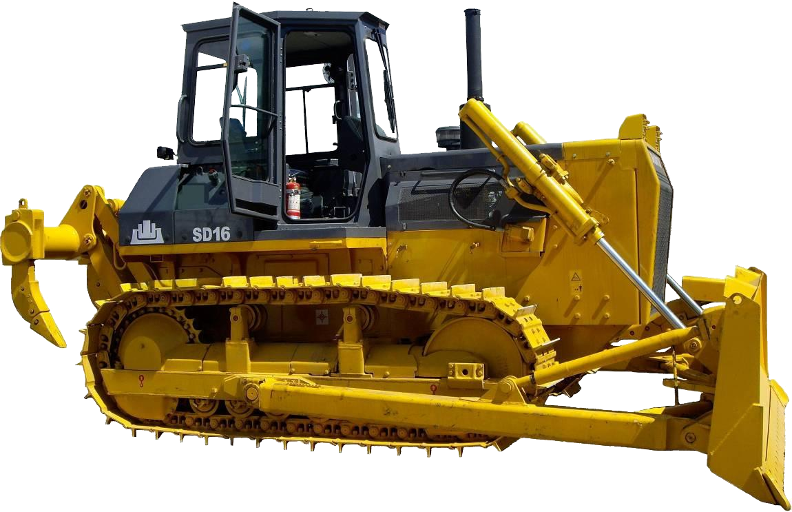 Yellow Bulldozer S D16 PNG image