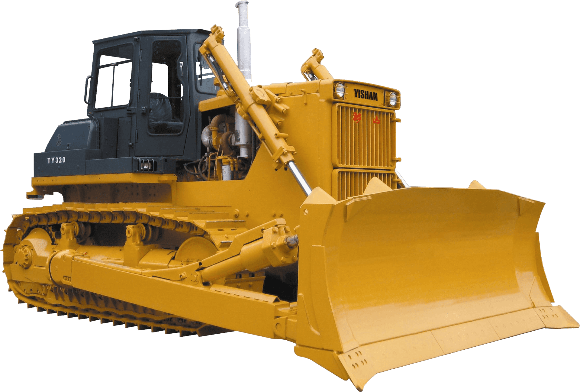 Yellow Bulldozer T Y320 PNG image