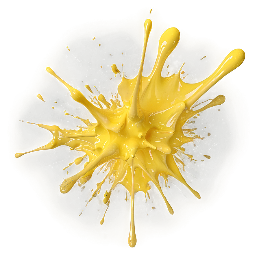 Yellow Color Splash Png 69 PNG image