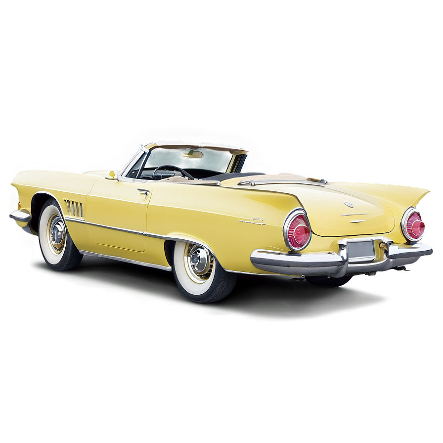 Yellow Convertible Car Png Uyq PNG image