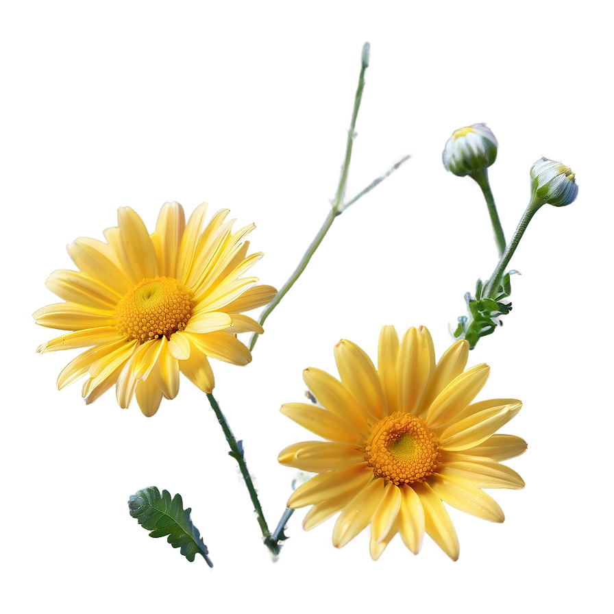 Yellow Daisy And Blue Sky Png 87 PNG image