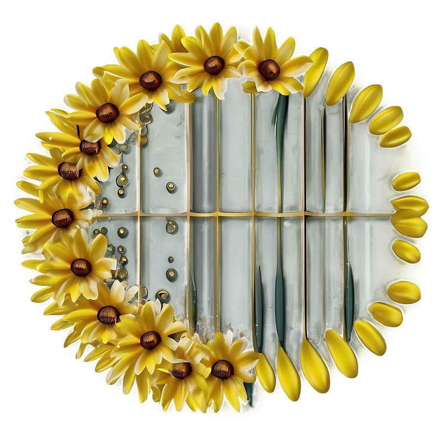 Yellow Daisy Minimalist Design Png Sbe66 PNG image