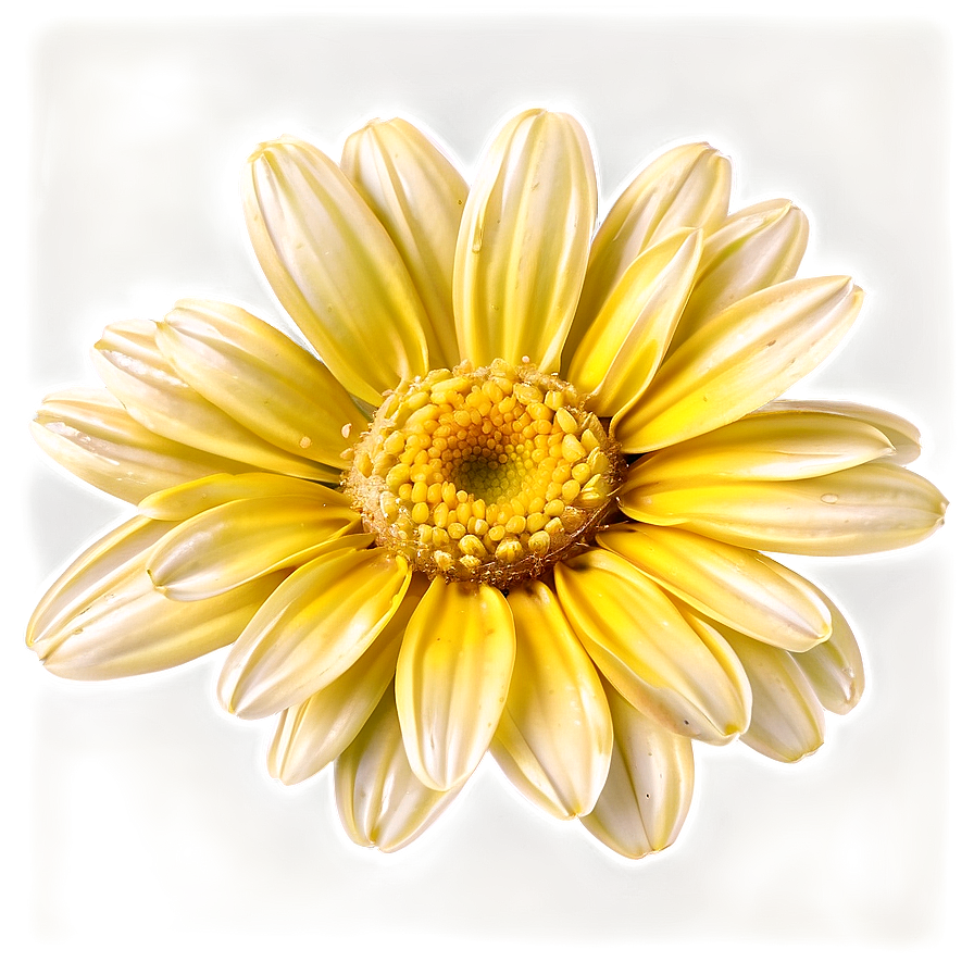 Yellow Daisy Petals Close-up Png Hrx62 PNG image