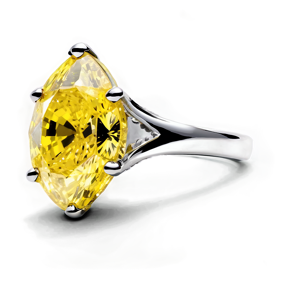 Yellow Diamond For Jewellery Png 06292024 PNG image