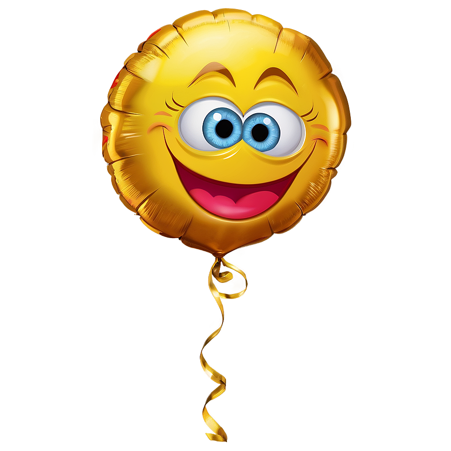 Yellow Foil Balloon Png Fdh PNG image