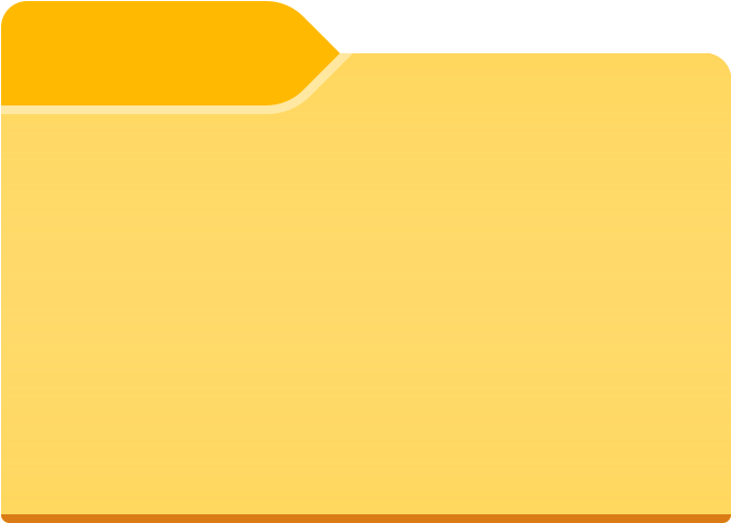 Yellow Folder Icon PNG image