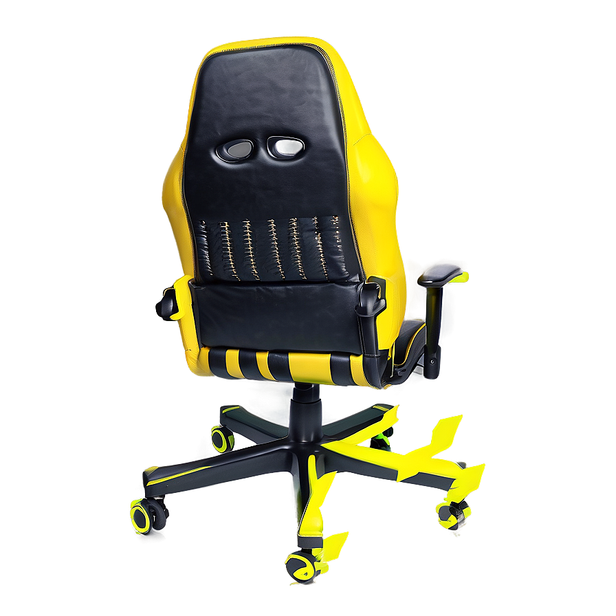 Yellow Gamer Chair Png 57 PNG image