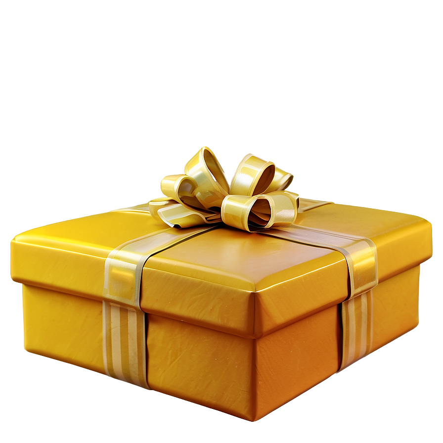 Yellow Gift Box Png Wcu44 PNG image