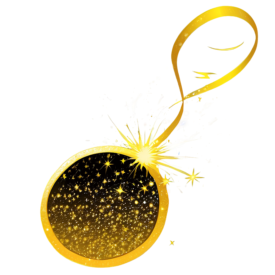 Yellow Glitter Sun Png 05032024 PNG image