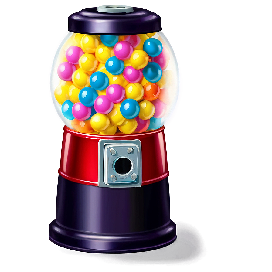 Yellow Gumball Machine Png Amk PNG image