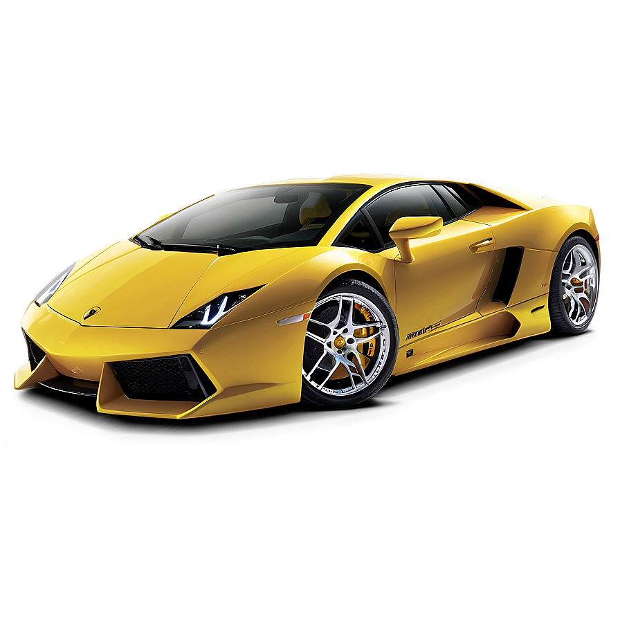 Yellow Lamborghini Png Cpe60 PNG image