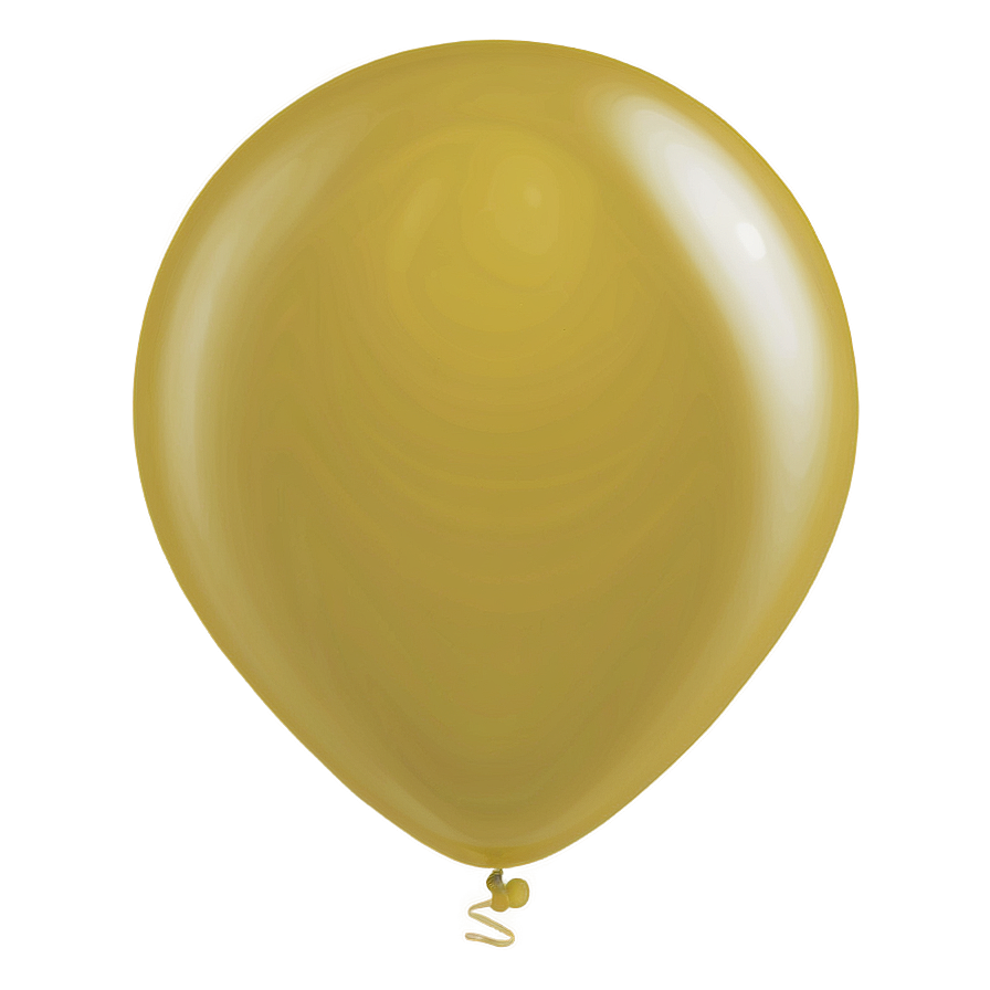 Yellow Latex Balloon Png Hym34 PNG image