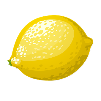 Yellow Lemon Illustration PNG image