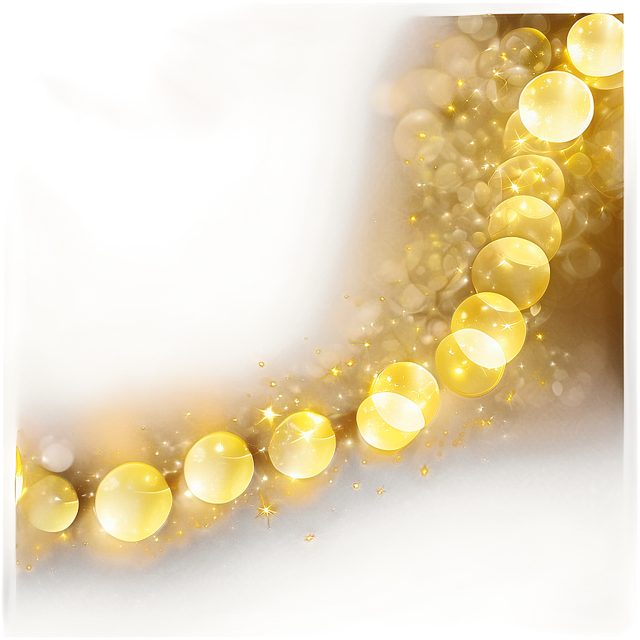 Yellow Light Bokeh Effect Png 72 PNG image