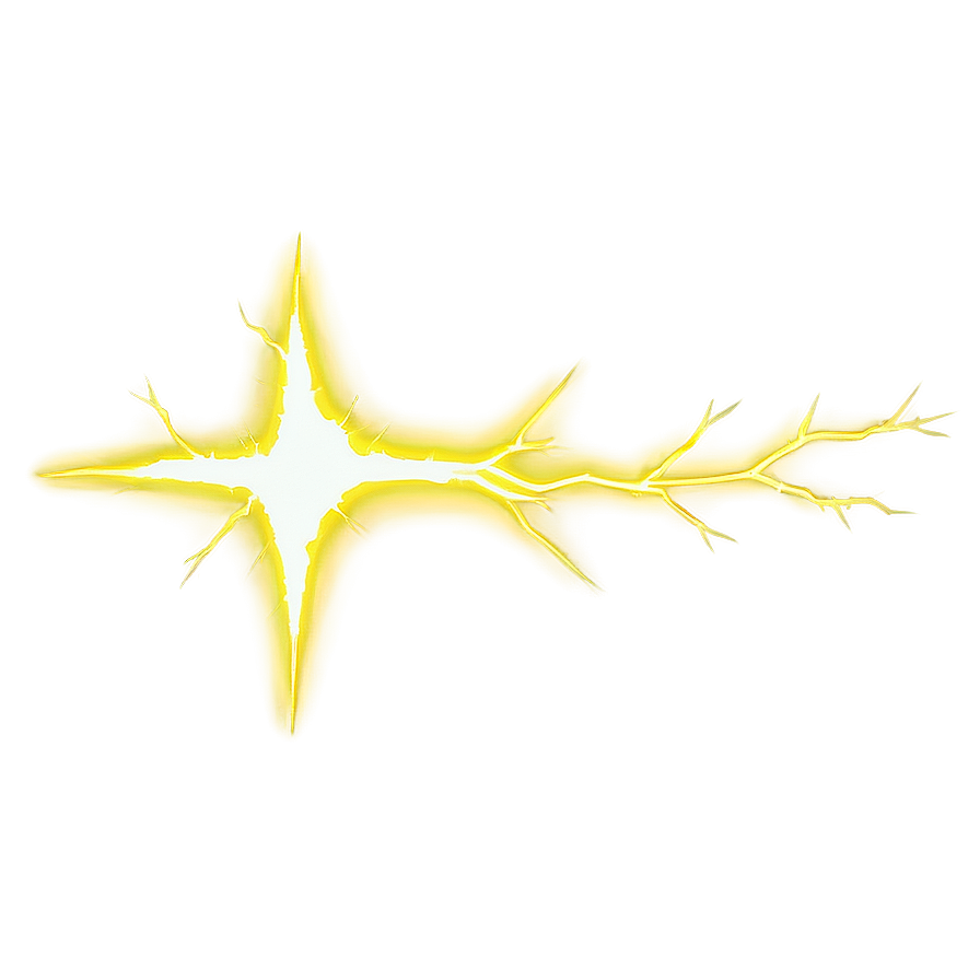 Yellow Lightning Ray Png Swh35 PNG image