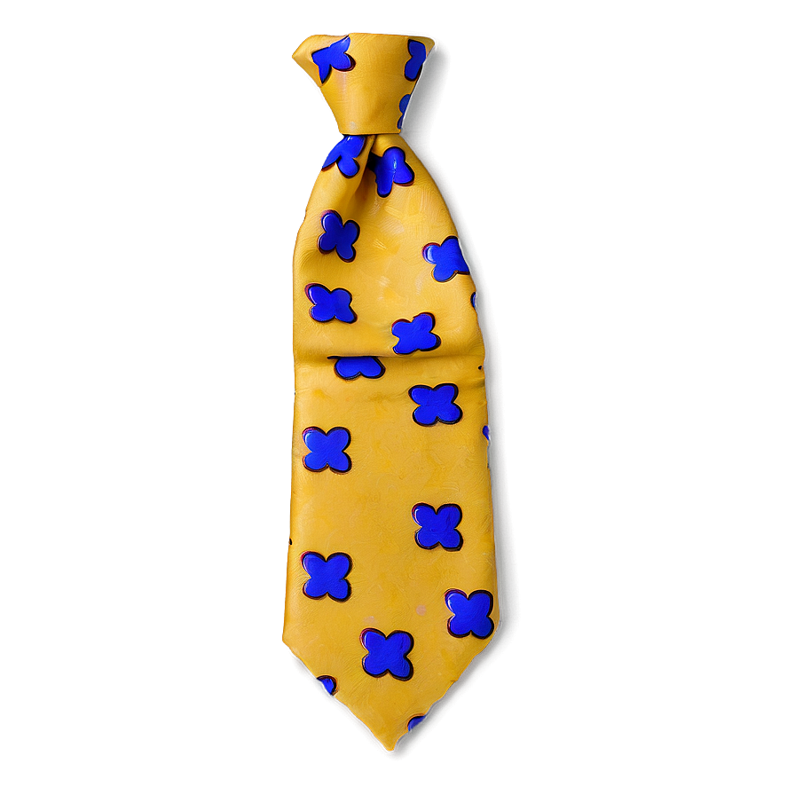 Yellow Necktie Png Duv PNG image