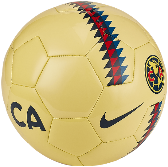 Yellow Nike Football Club America PNG image