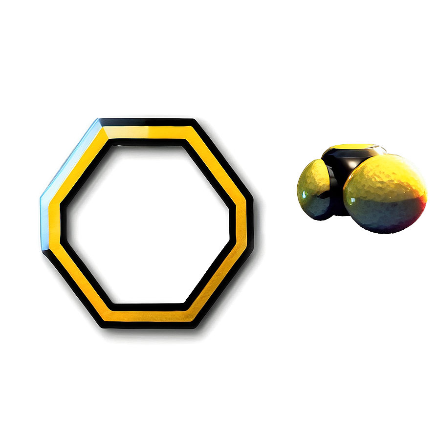 Yellow Octagon Sign Png 23 PNG image