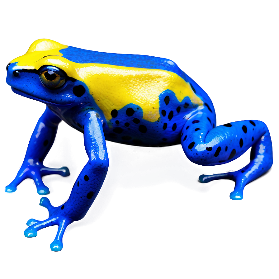 Yellow Poison Dart Frog Png 06132024 PNG image