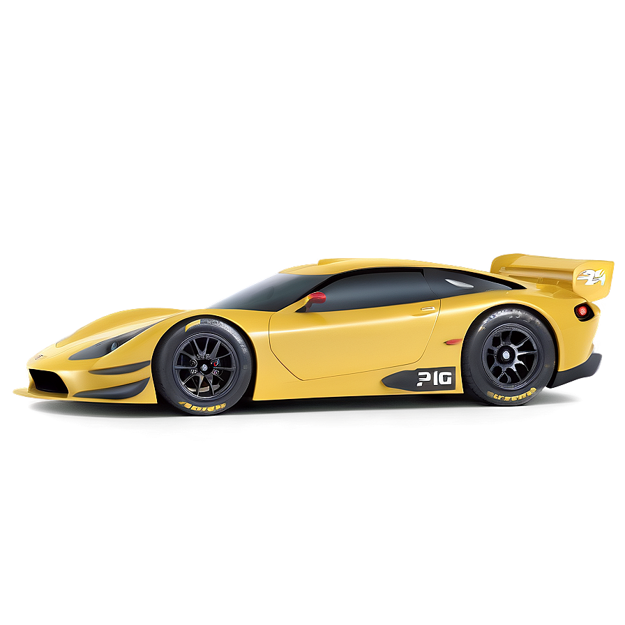 Yellow Race Car Png 4 PNG image