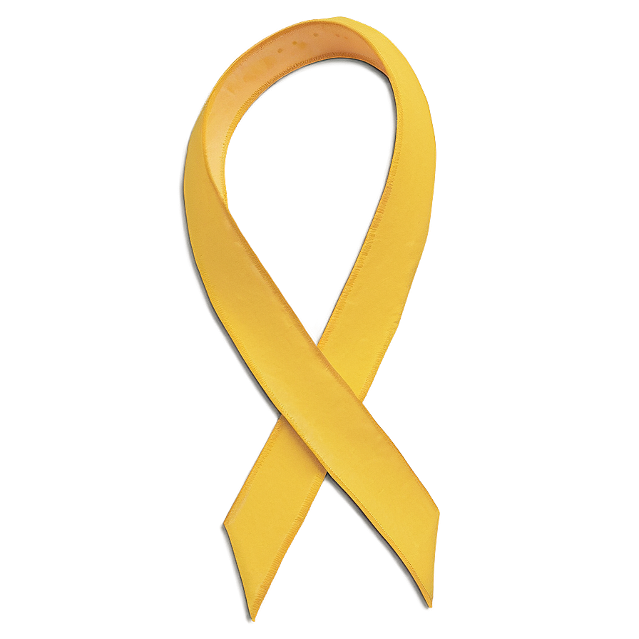 Yellow Ribbon Bookmark Png Xdx PNG image