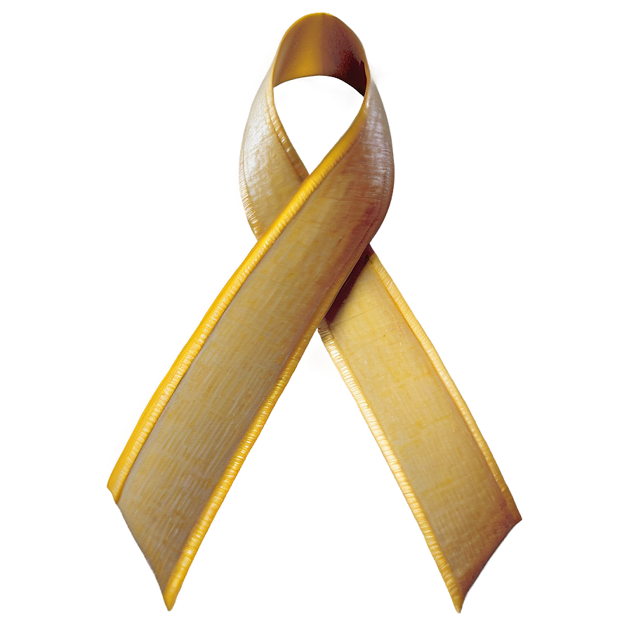 Yellow Ribbon For Charity Png Xmq23 PNG image