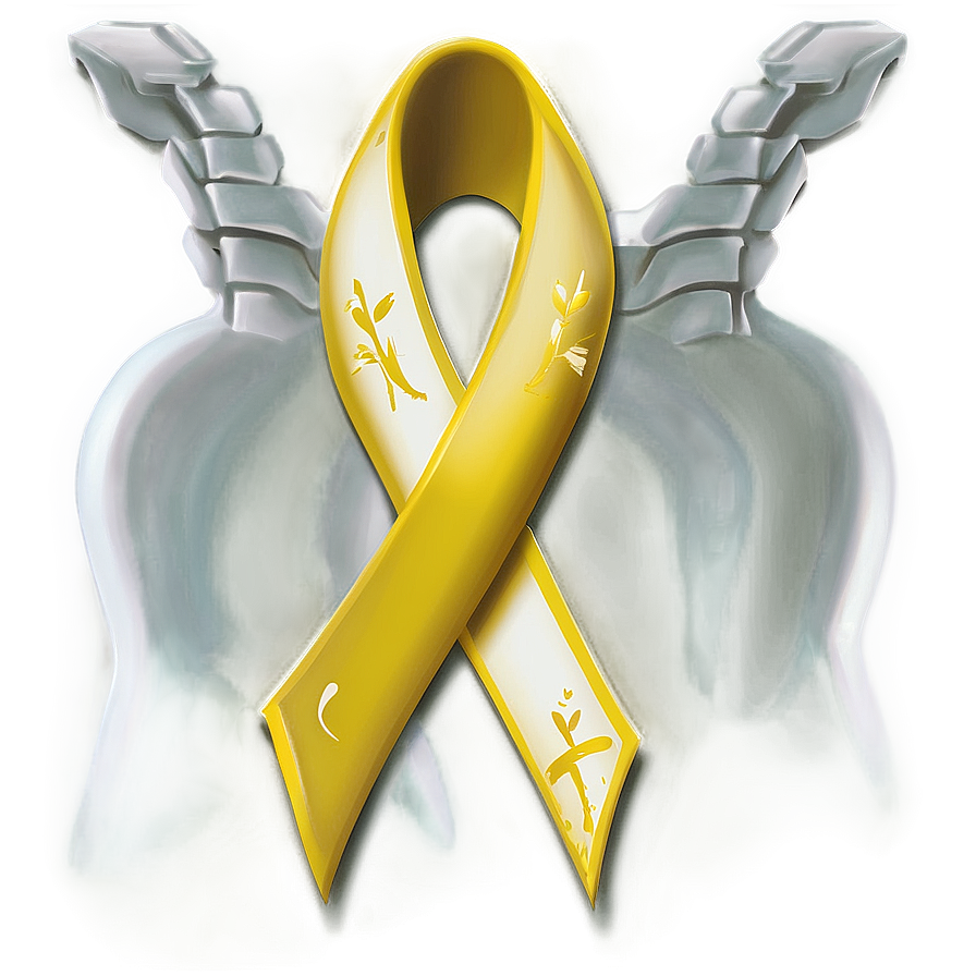 Yellow Ribbon Insignia Png Fmd96 PNG image