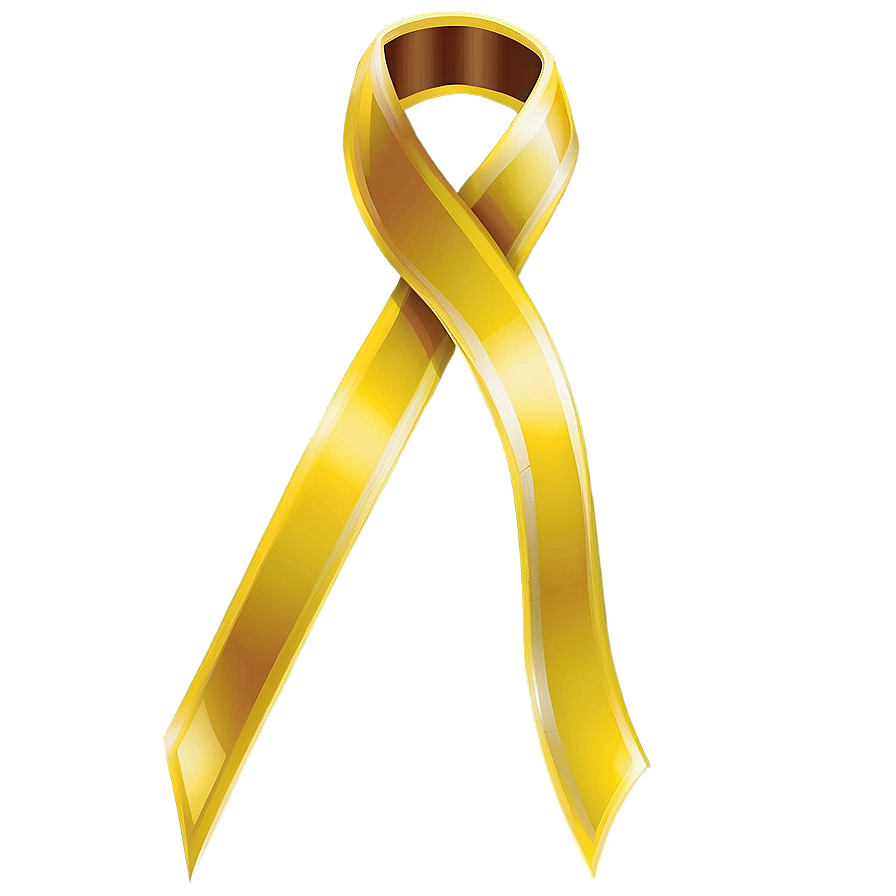 Yellow Ribbon On Gift Png 73 PNG image