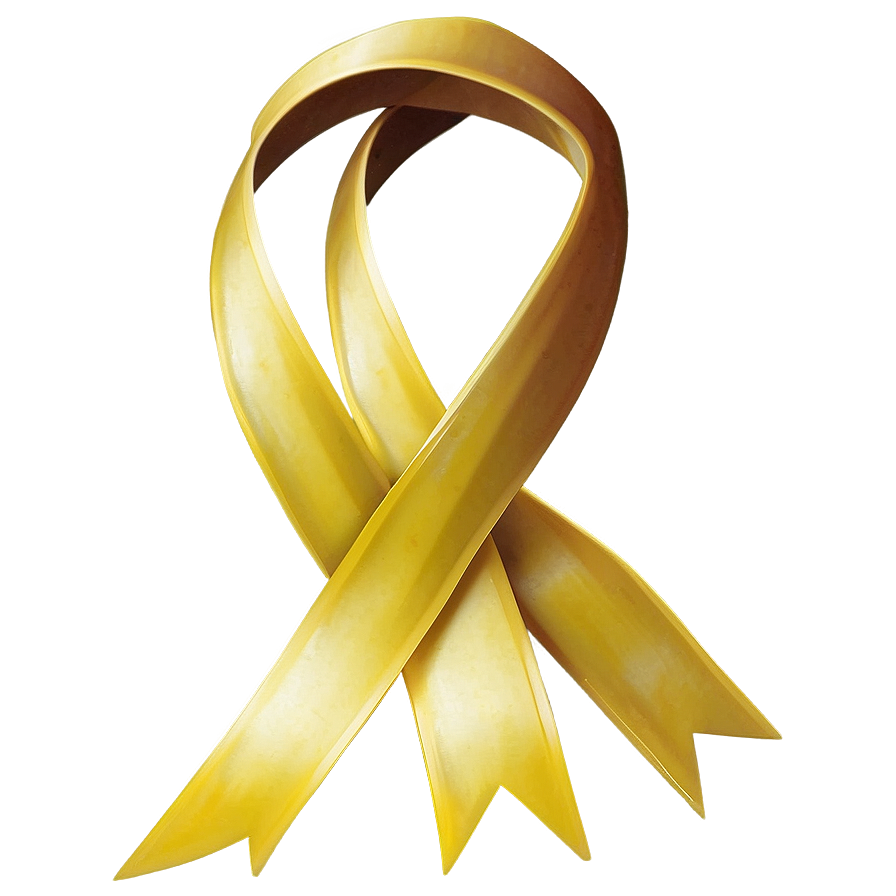 Yellow Ribbon Swirl Png Ifc49 PNG image