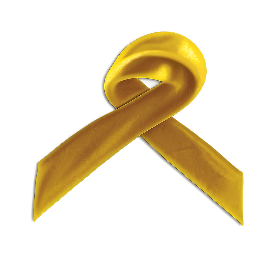 Yellow Ribbon With Message Png 99 PNG image