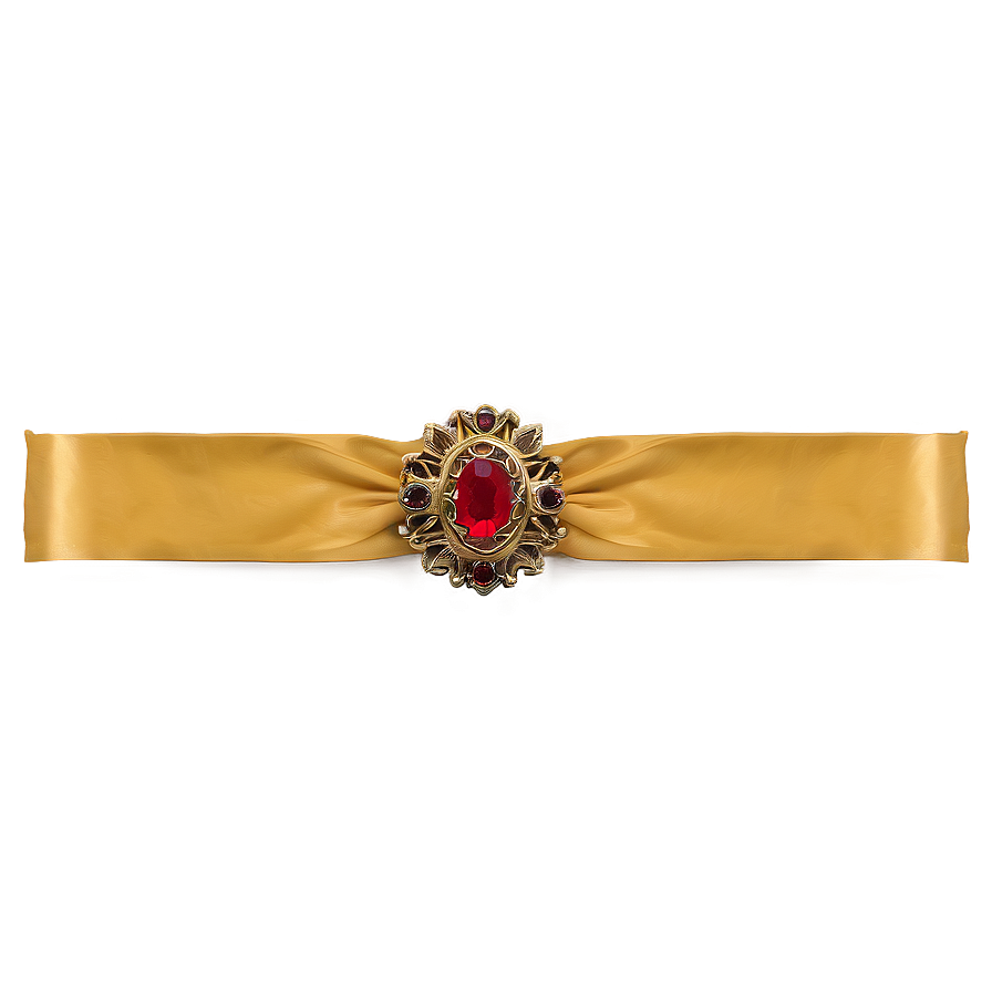 Yellow Sash Png 9 PNG image