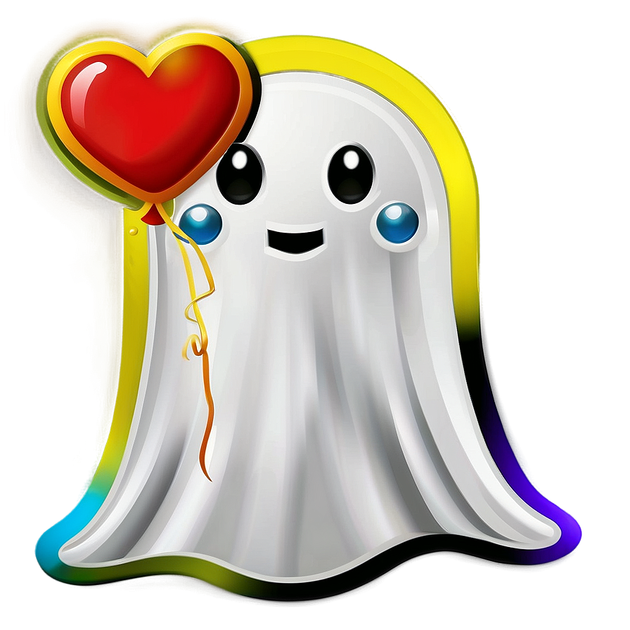 Yellow Snapchat Ghost Png 06272024 PNG image