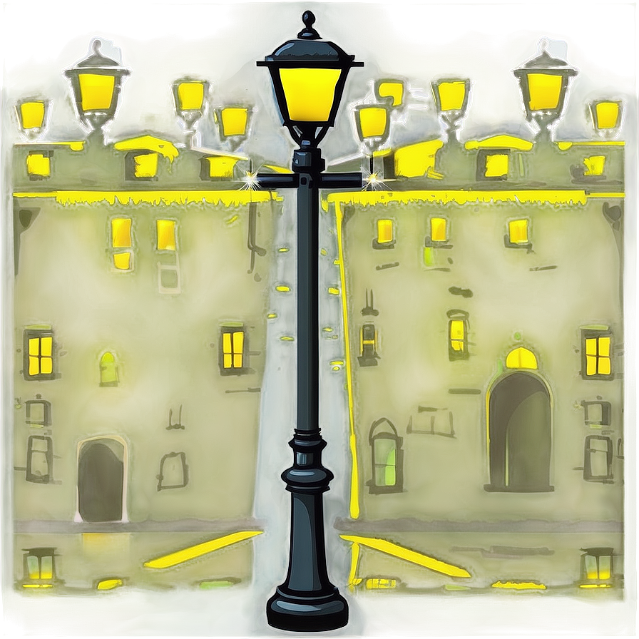 Yellow Street Light Png Vxg38 PNG image