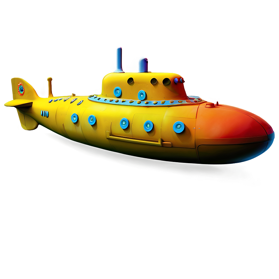 Yellow Submarine Adventure Png Pdi90 PNG image