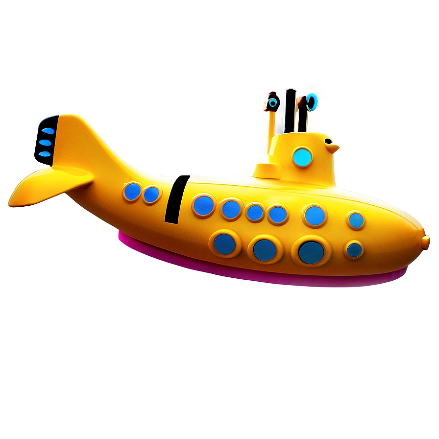 Yellow Submarine Discovery Png 06292024 PNG image