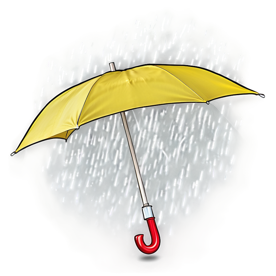 Yellow Umbrella Png 8 PNG image