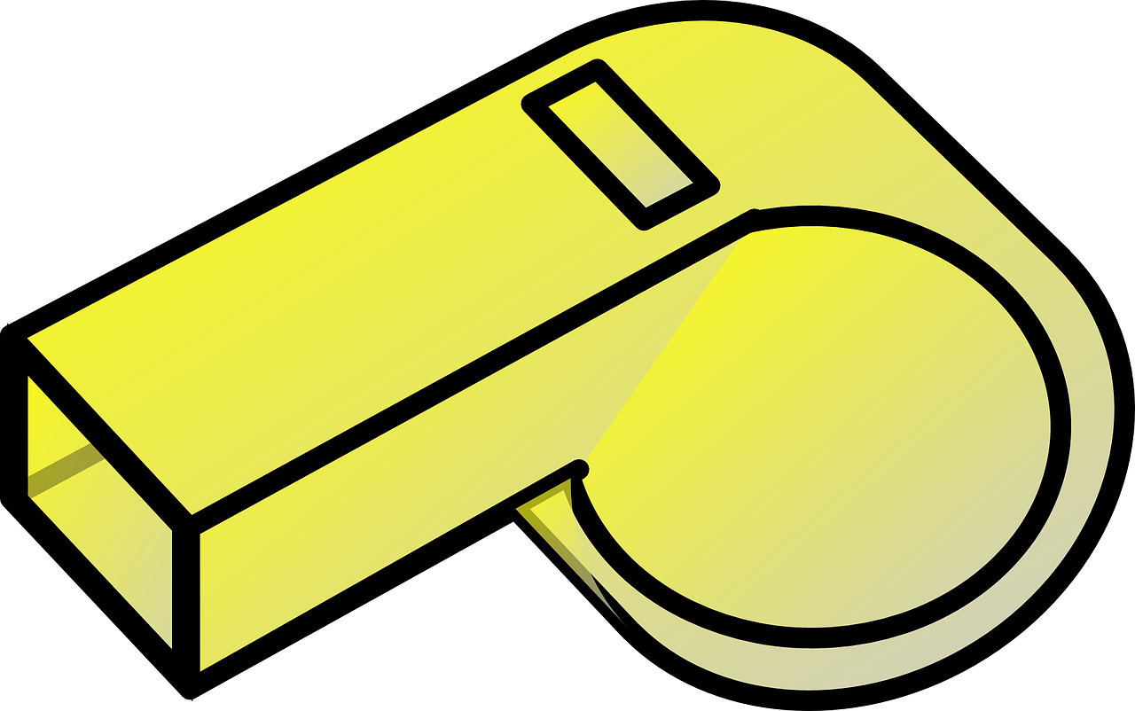 Yellow Whistle Clipart PNG image