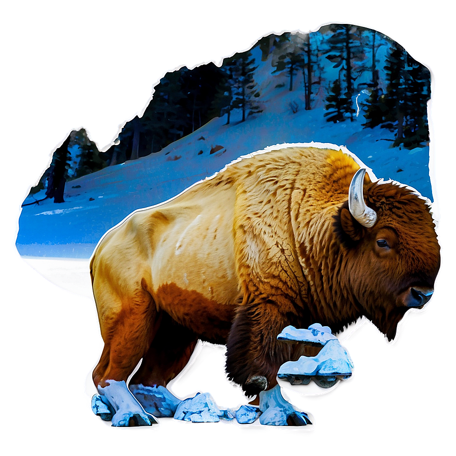 Yellowstone National Park Png Mta18 PNG image