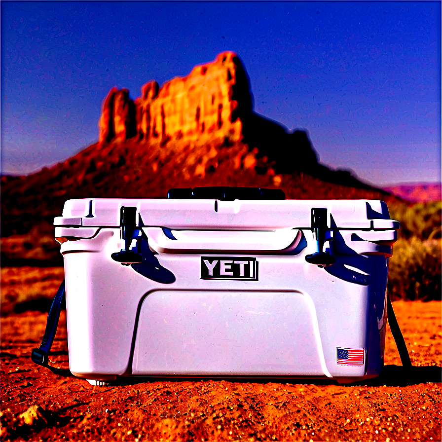 Yeti Cooler In The Desert Png 14 PNG image